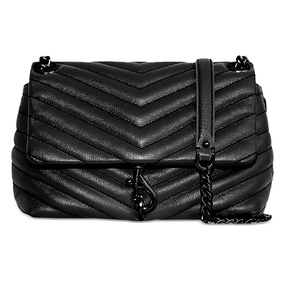 Rebecca Minkoff Edie Medium Leather Flap Shoulder Bag